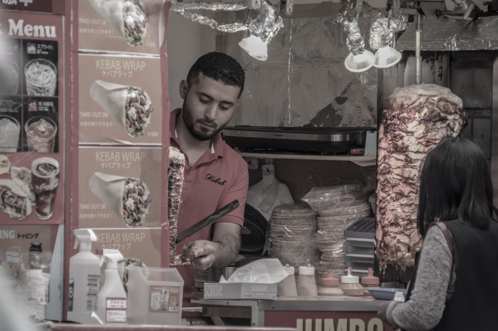 上野・ケバブ屋さん