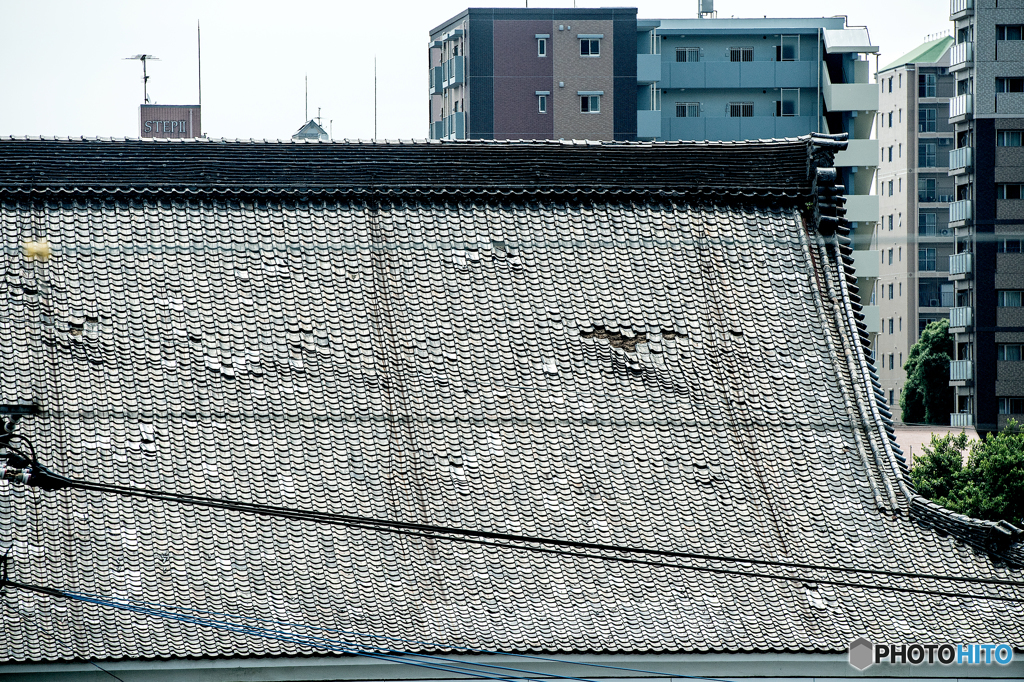 寺院の屋根