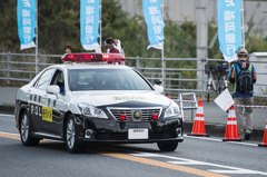 福岡マラソン先行パト