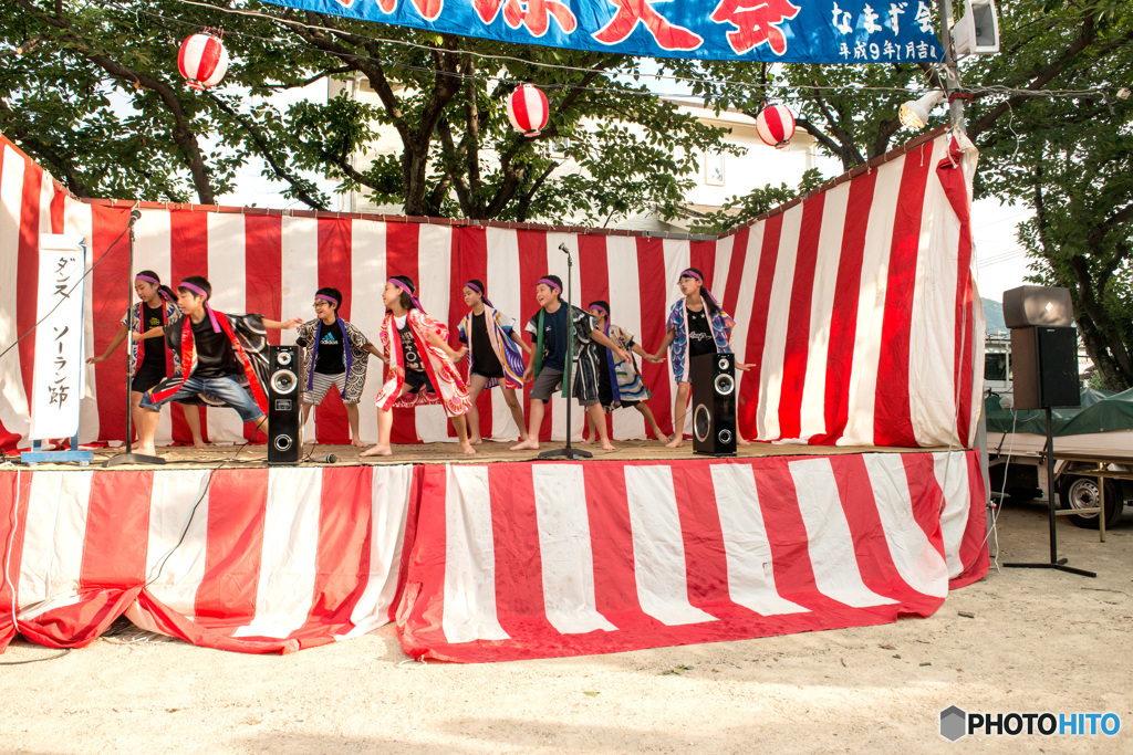 町内会の夏祭り