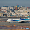市街地の空港