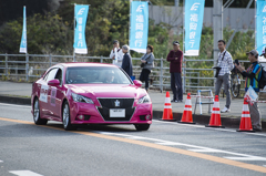 福岡マラソン先導車