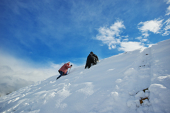 雪山登山？