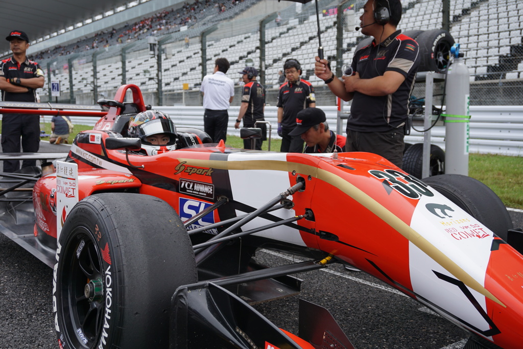 2017 F3 鈴鹿　グリッドウォーク　Ye Hongli選手