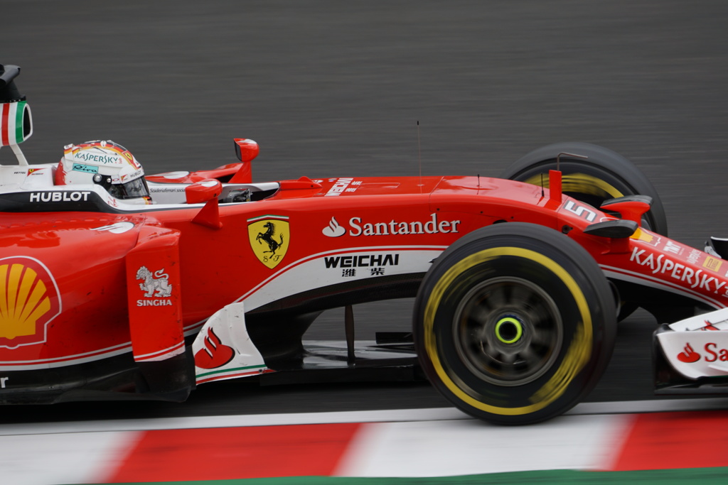 2016F1日本GP　ベッテル