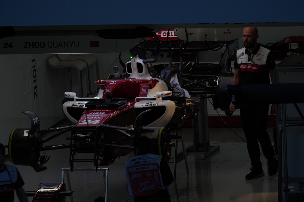 2022F1日本GP　V2席より