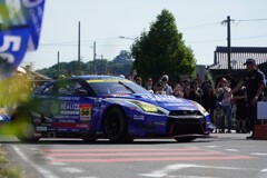 2025小牧こども夢フェス　小牧城とGT-R