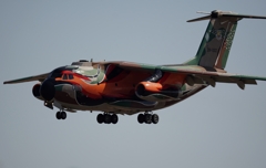 2025小牧基地航空祭　の前日のC-1輸送機2号機