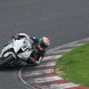 2019アジアロードレース　膝肘擦り