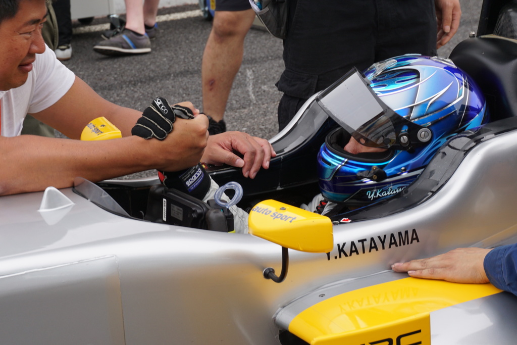 2017 F3 鈴鹿　グリッドウォーク　片山義章選手