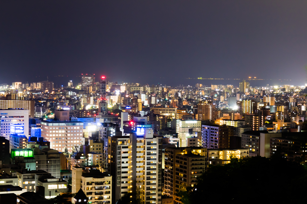 鹿児島の夜景