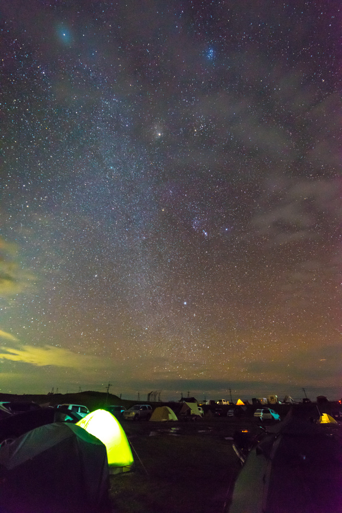 星降るキャンプ場