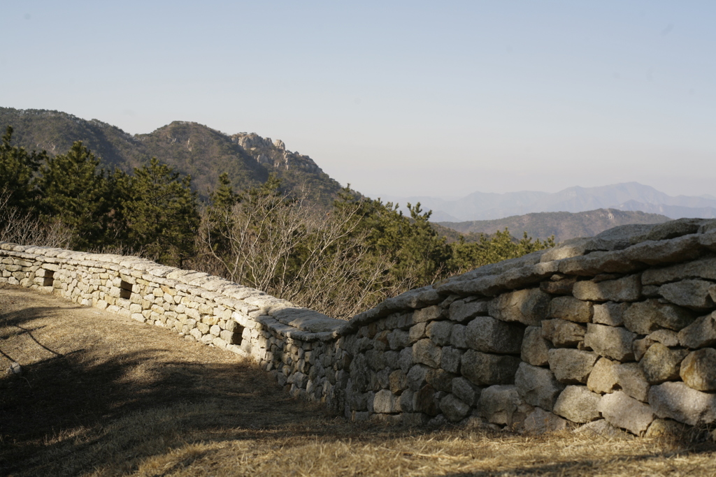 韓国、釜山の金井山城