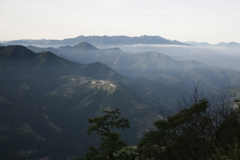 台湾、清境の山々