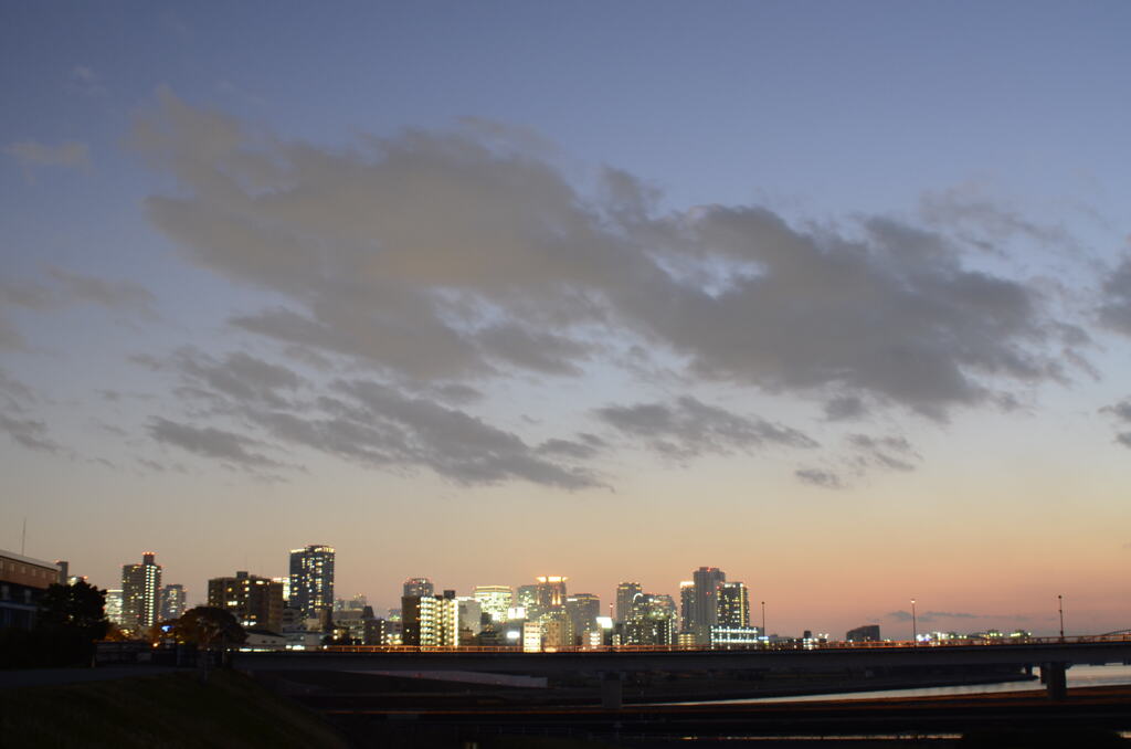 サンセットの大阪