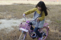 自転車の練習