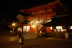 八坂神社の夜桜