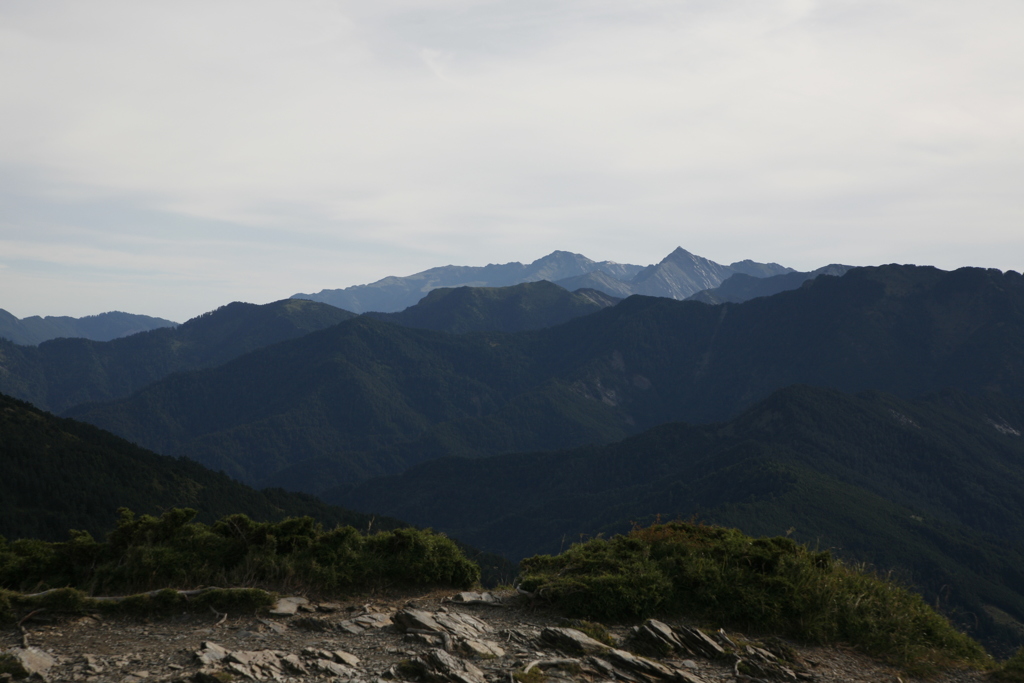 中央尖山3703m