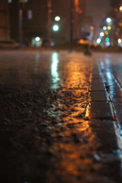 激雨夜