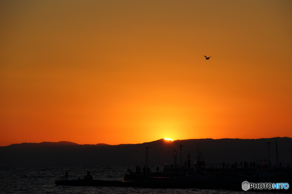 夕陽