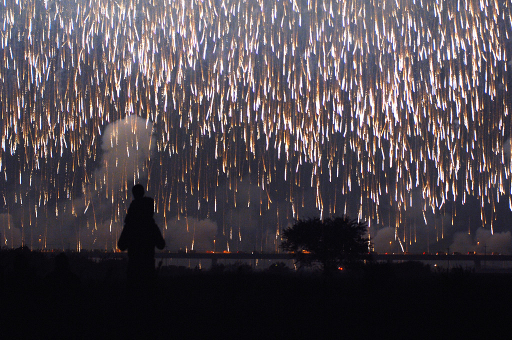 光の雨