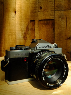 MINOLTA　XG-S　+　MC　Rokkor PF 50mm F1.7