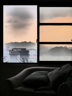 ソファのある眺め