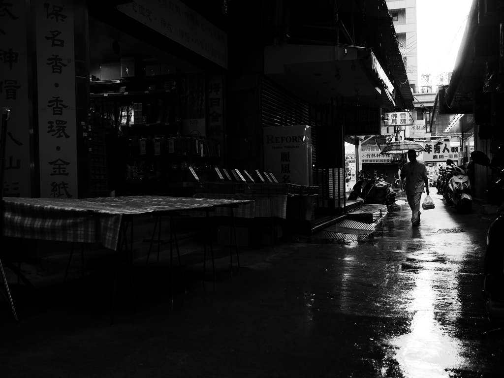 雨にぬれても