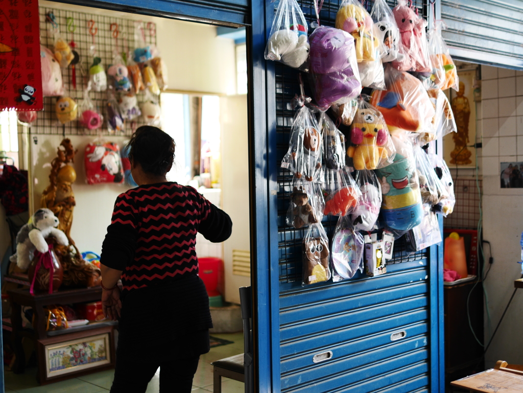 張さんのお店というかお部屋