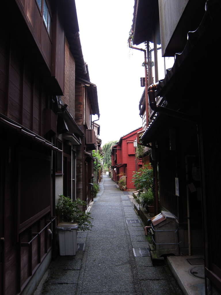 主計町の路地