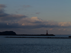 松崎温泉辺りの海。