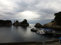 曇りな堂ヶ島