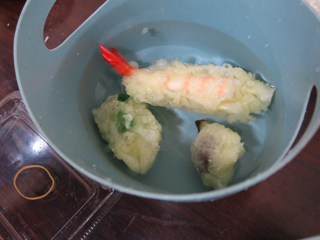 天ぷら。