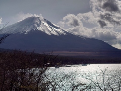 山中湖からの富士山