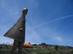 美ヶ原高原美術館にて。