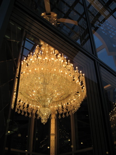 バカラのシャンデリア