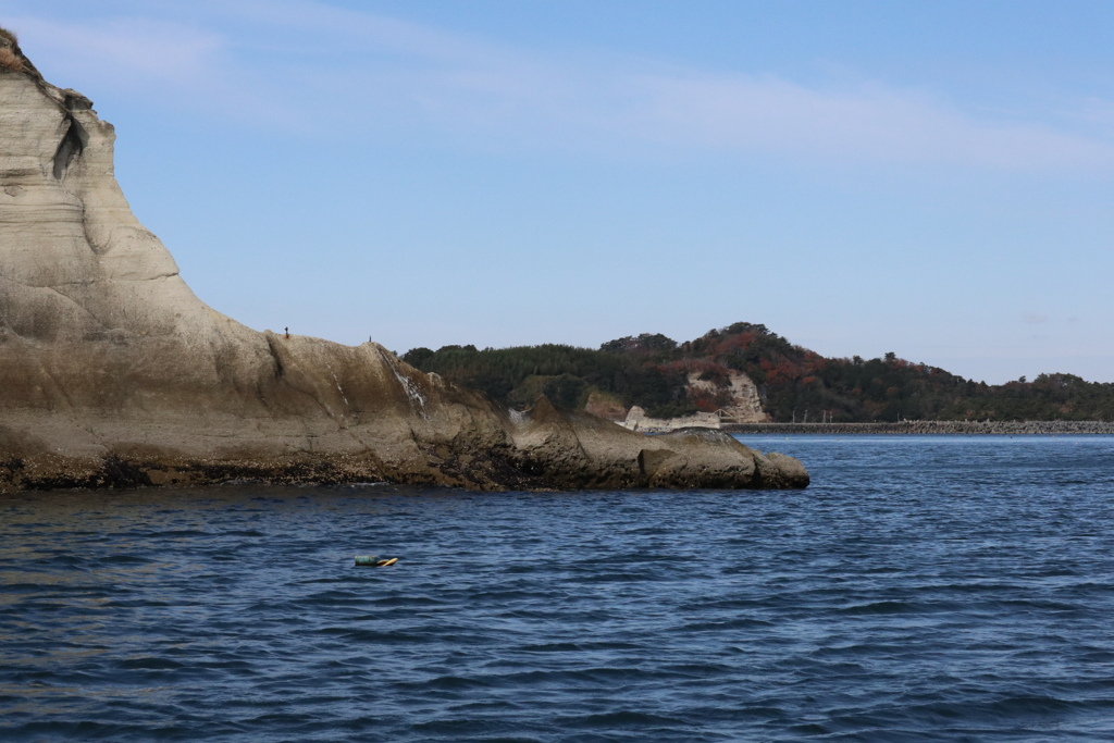 奥松島嵯峨渓遊覧船より