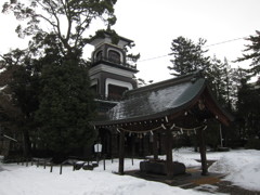 尾山神社。