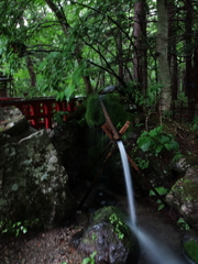 平家の里・水の流れの始まり