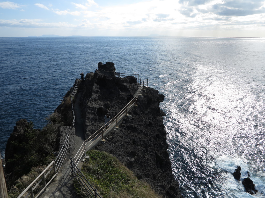 石廊崎の海。