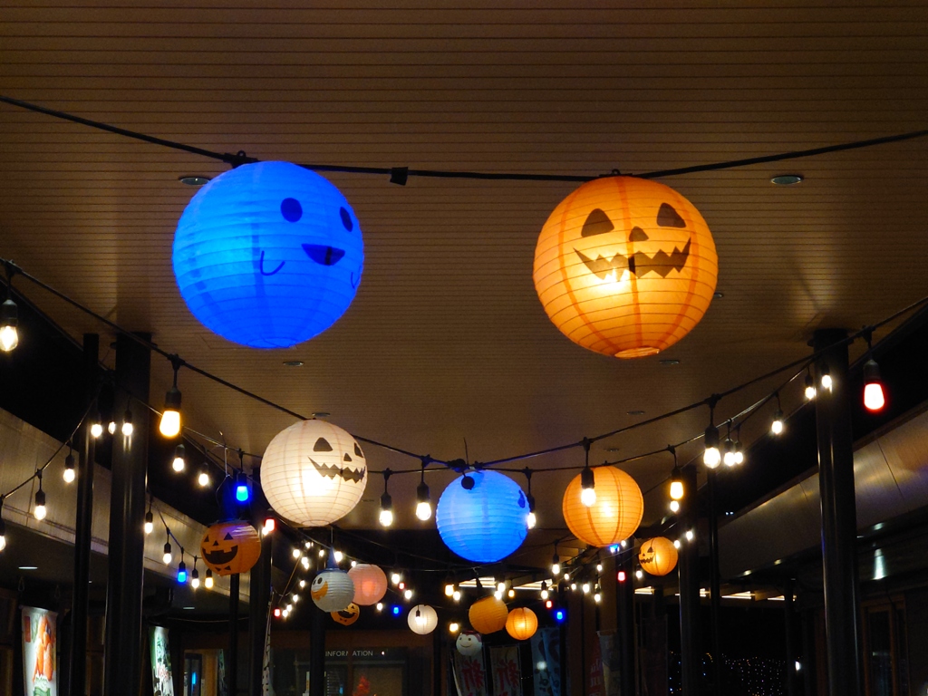 ハロウィンの飾り