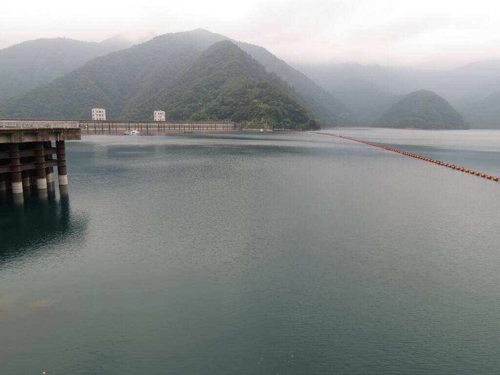 奥多摩湖にて