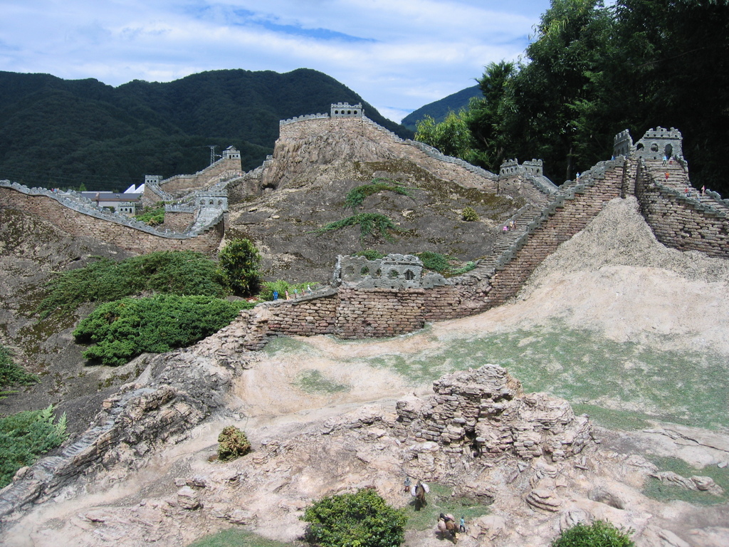 万里の長城（東武ワールドスクウェア・2007年）