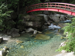 赤い橋＠友森公園