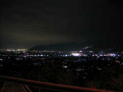 夜景in山梨。