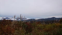 展望駐車場から