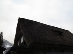 五箇山にて。