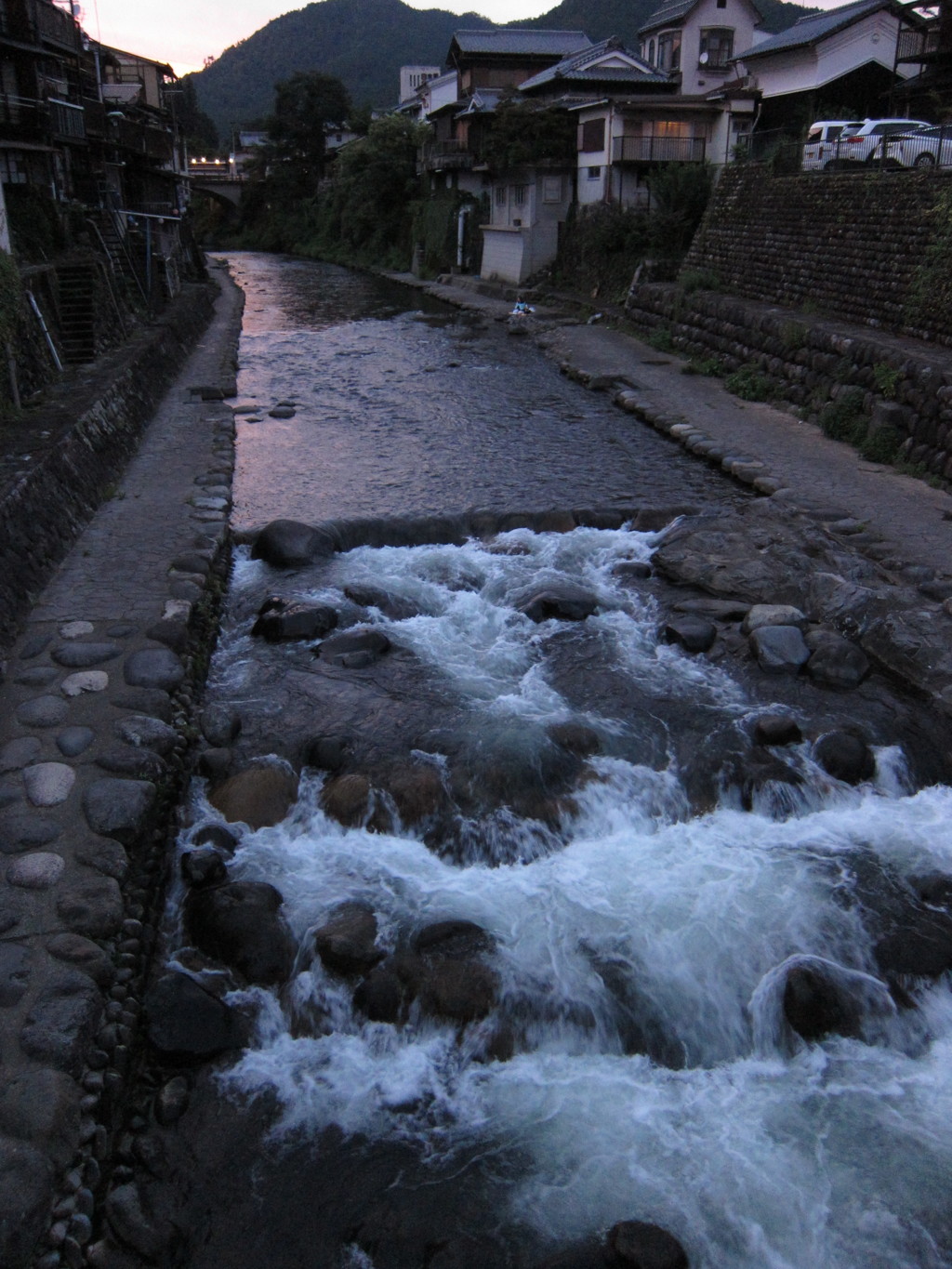 郡上八幡にて。