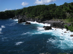 城ケ崎公園にて。