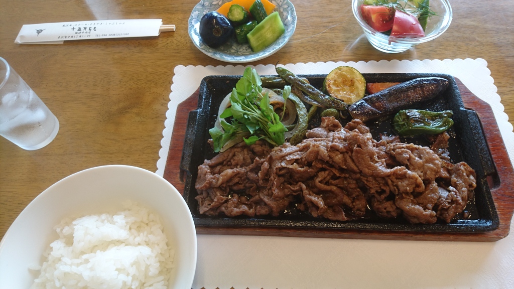 米沢牛の焼き肉ランチ
